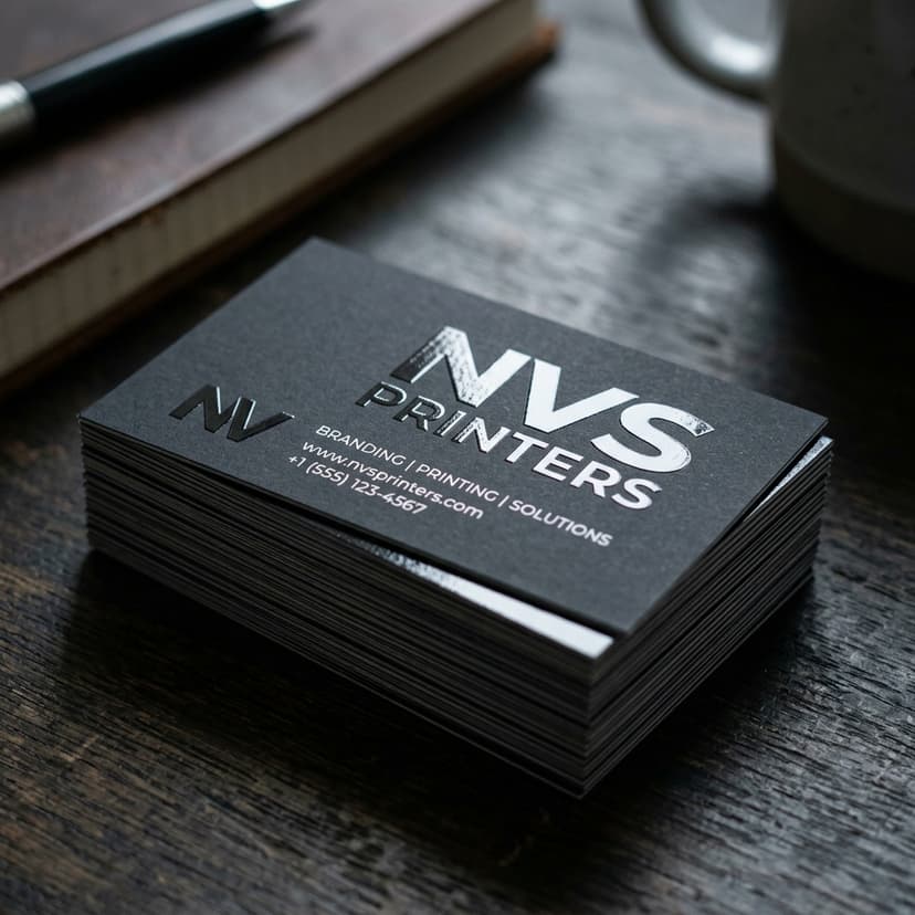Minimalist business card printing Hyderabad